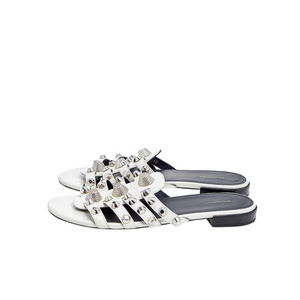 Balenciaga arena leather sandals discount