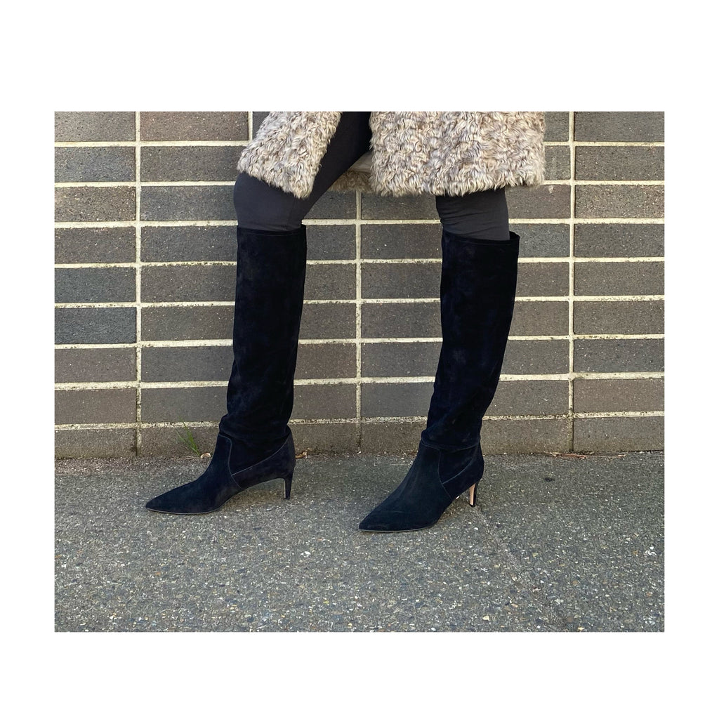 Red valentino suede boots Clearance